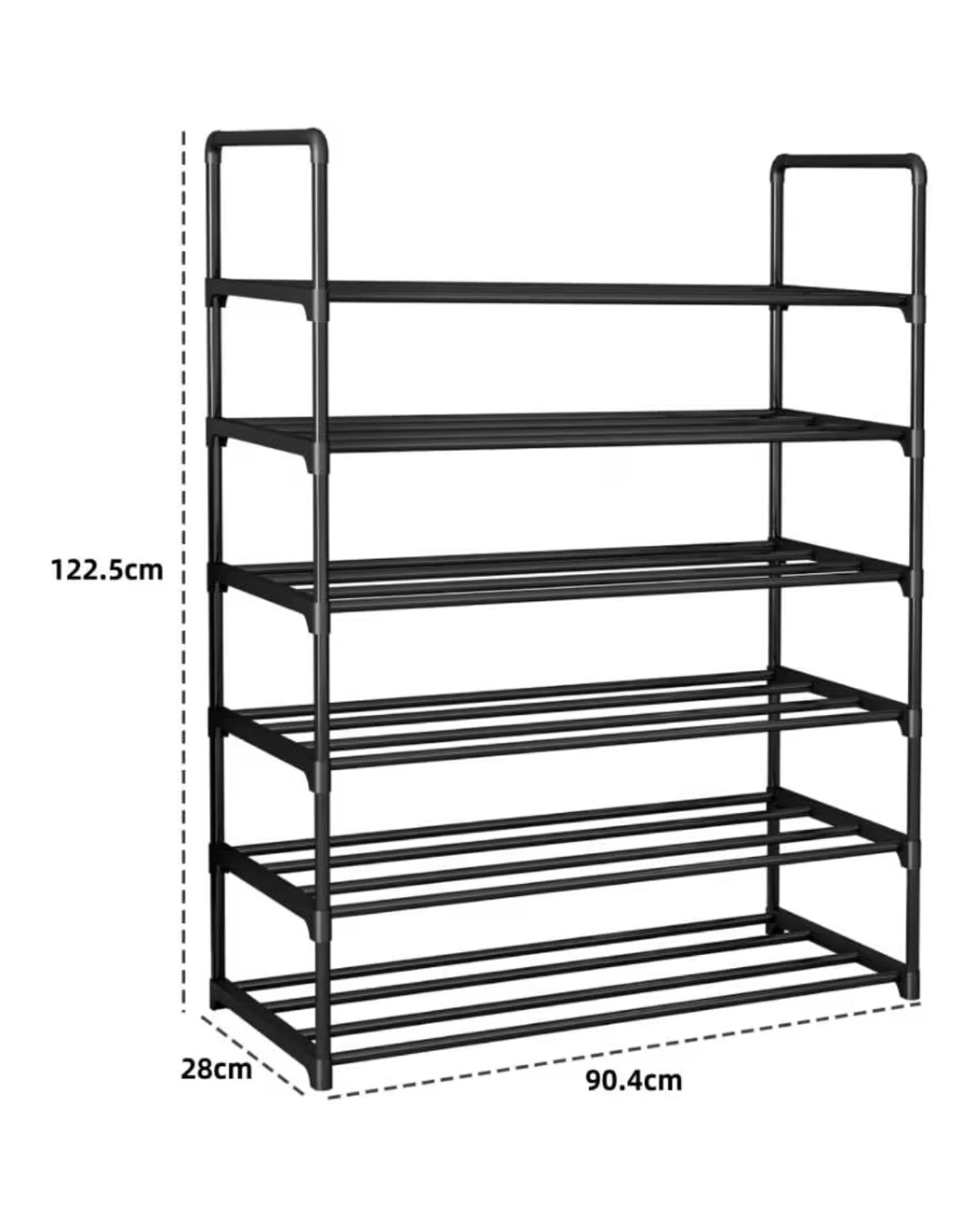 Six Tier Shoe Rack